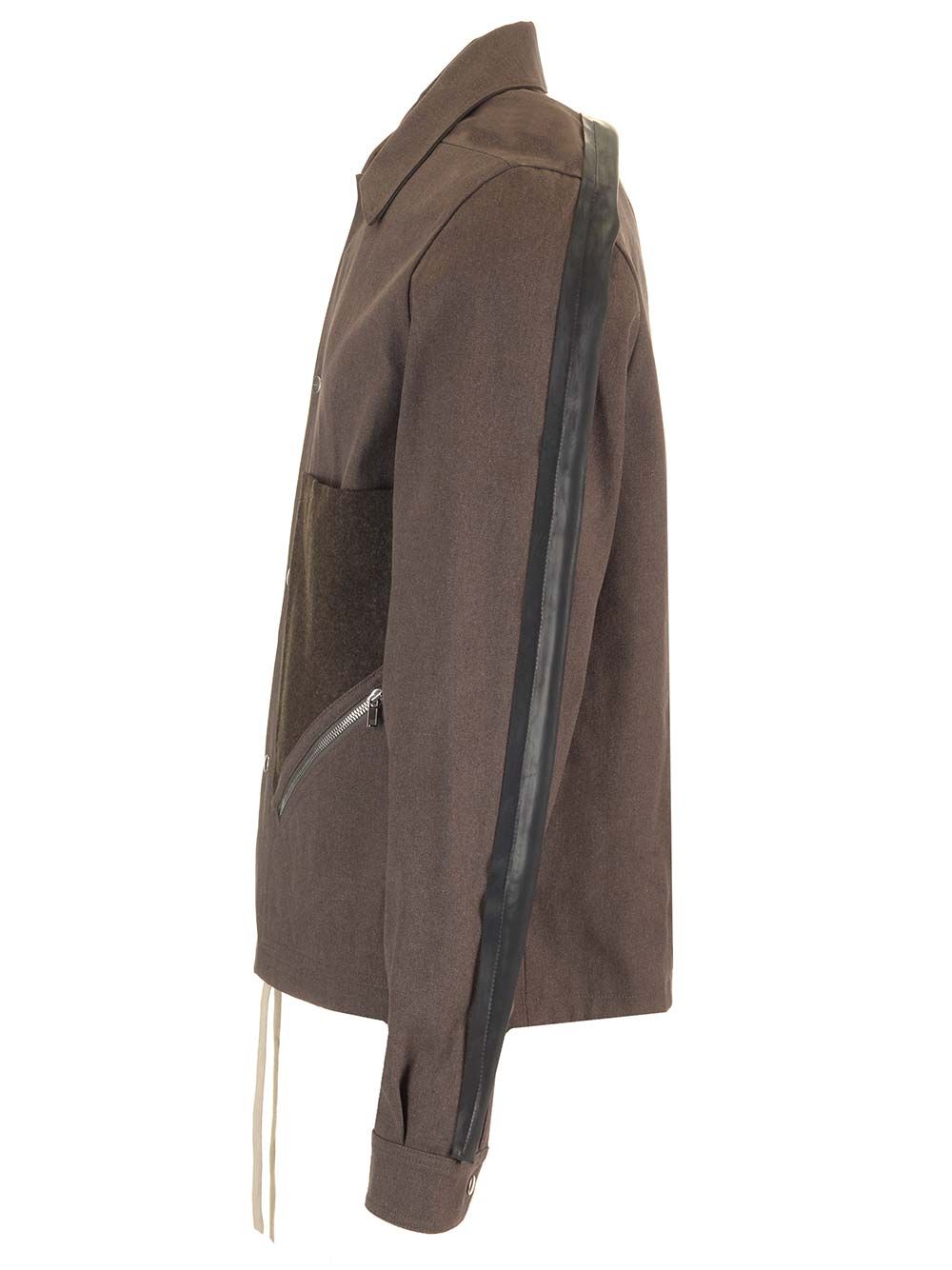 Rick Owens Tour Snap Front Jacket Trousers - Marrone | f9c07db981e123645db3fb3a7f79d3a36cba3409