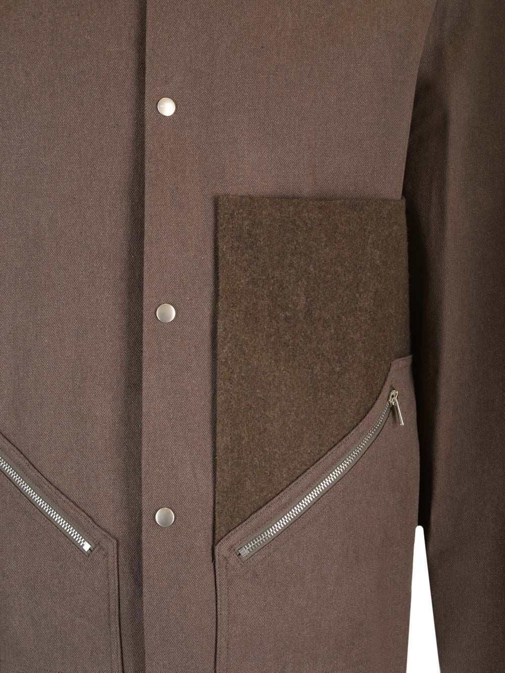 Rick Owens Tour Snap Front Jacket Trousers - Marrone | 7695826be4d66b8c4e1f1e1c03aa7af4dd81f863