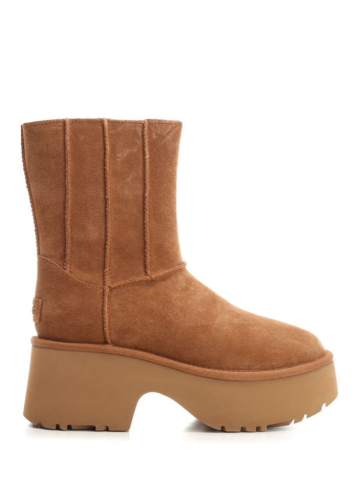 Ugg High Ankle Boot With Platform Boots - Marrone | 63aa978ca6dfe4fb60711d47a77dfe58a53c9e41