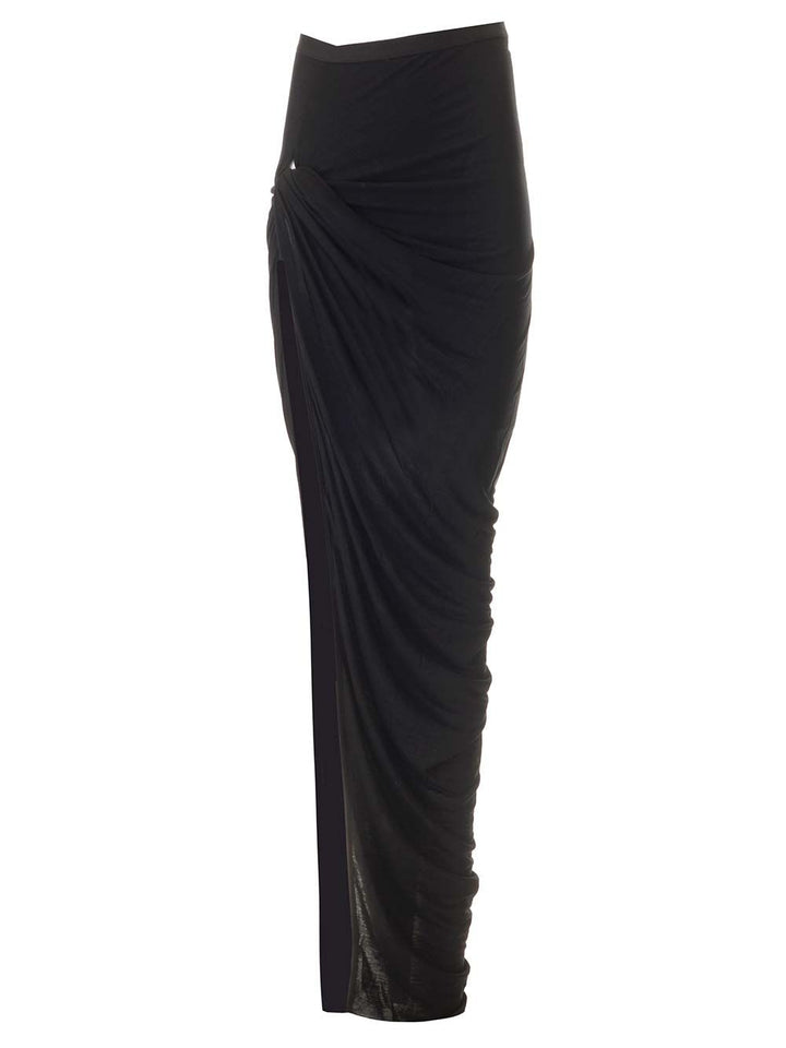 Rick Owens Lilies Edfu Gonne - Nero | 7e0b489c348a7115e53bf4907dd626a21035293a
