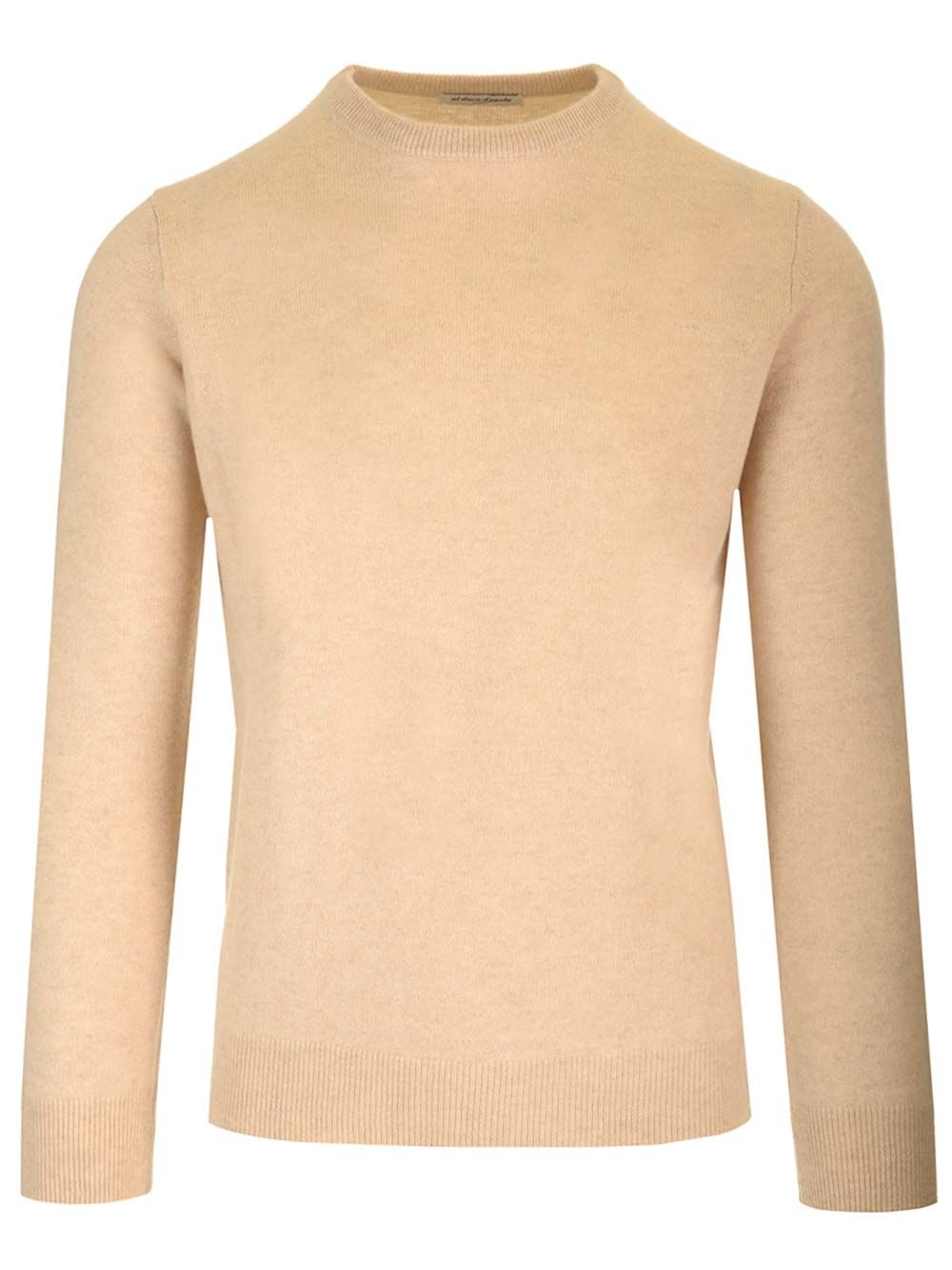 Al Duca D'Aosta Cashmere Crewneck Sweater Knitwear - Beige | 9164cf833d9129c17eaacf1dad8b5d1774aa2bbb
