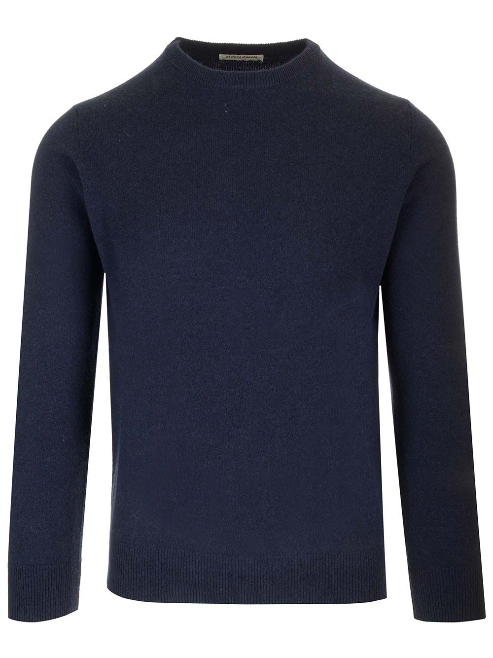 Al Duca D'Aosta Cashmere Crewneck Sweater Knitwear - Blu | c304a4b30f7fdcf644ed8a2ca45ecaff81505796