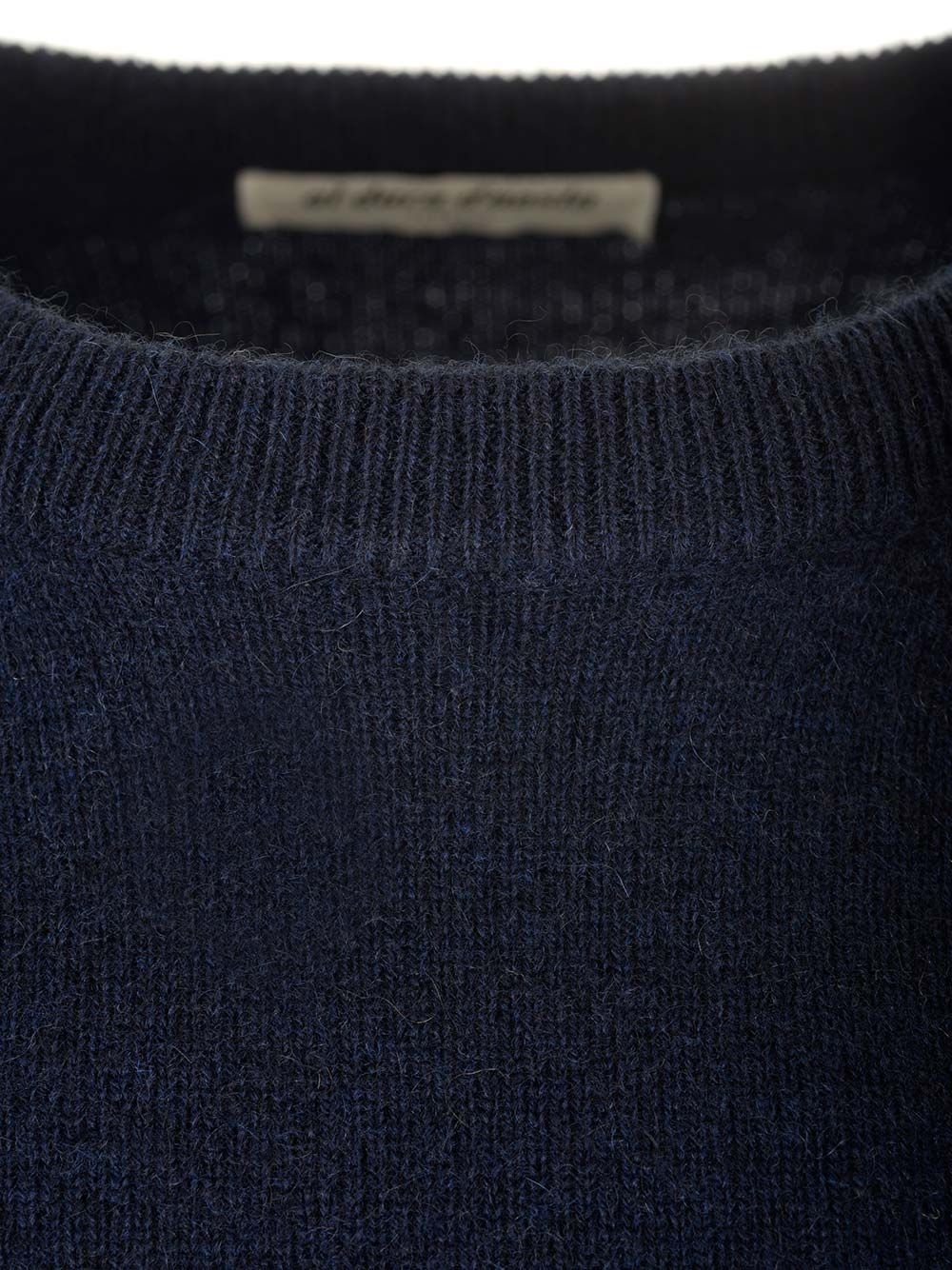 Al Duca D'Aosta Cashmere Crewneck Sweater Knitwear - Blu | 63ca5ee1217d308c3b99aa0ba0adabae84e78378