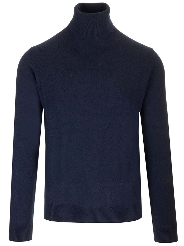 Al Duca D'Aosta Cashmere Turtleneck Knitwear - Blu | 8b5b4aa58933b8c17fcaff2d405d55fe3725f01e