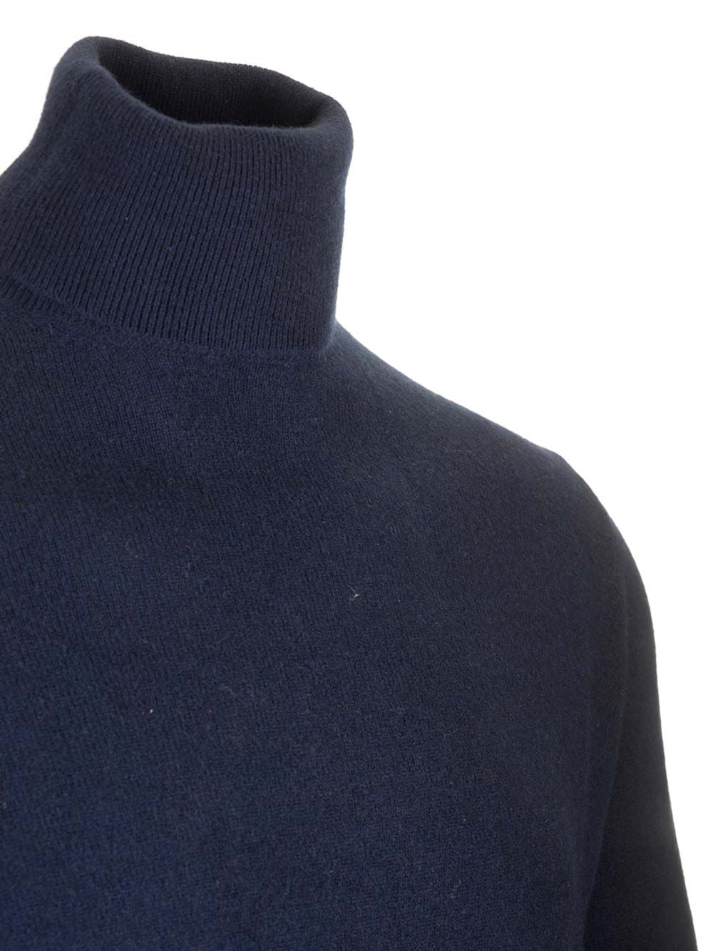 Al Duca D'Aosta Cashmere Turtleneck Knitwear - Blu | cc5d76b6424c3c897bbe305d3f86ab557c11d993