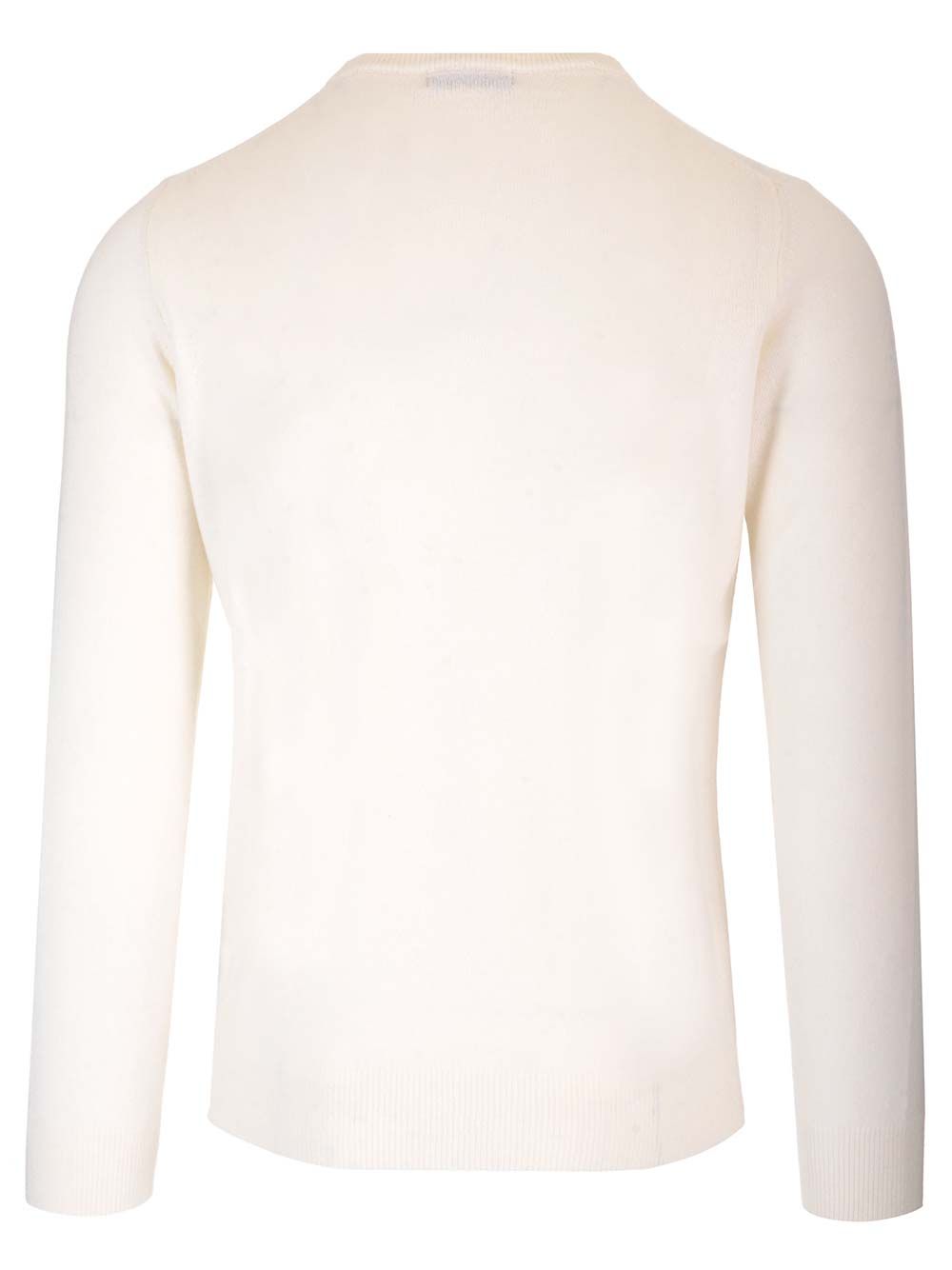 Al Duca D'Aosta Cashmere Crewneck Sweater Knitwear - Bianco | d0e3231b11b5b334deb2ca73e2eea88485f64d4b