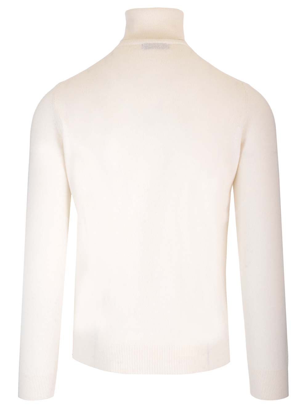 Al Duca D'Aosta Cashmere Turtleneck Knitwear - Bianco | a95c5cbaa812143be6288bbef76a2bd95c2d1974