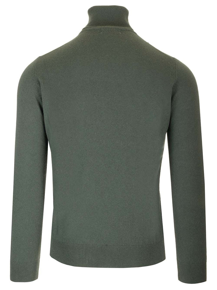 Al Duca D'Aosta Cashmere Turtleneck Knitwear - Verde | 3ddd070ba8cc732f19c9ad4af1b6f068c3fe5bc3