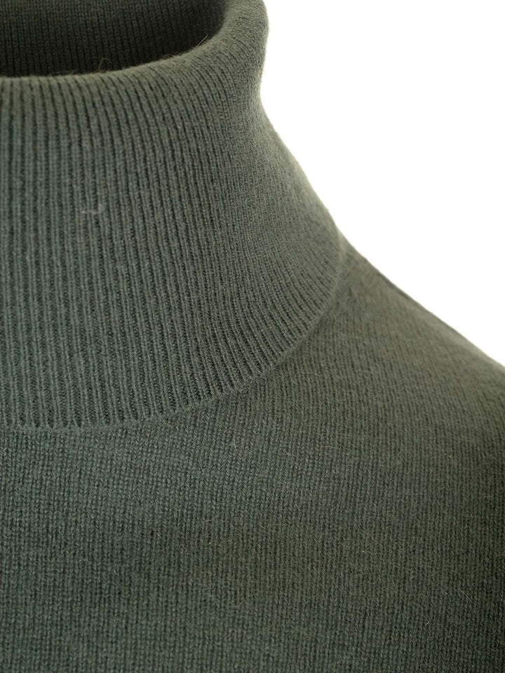 Al Duca D'Aosta Cashmere Turtleneck Knitwear - Verde | b648456c98273e3a253d69b5b43fb3f590b4410b