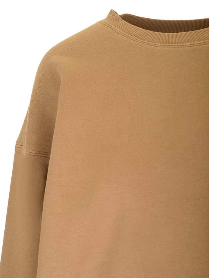 Saint Laurent Crewneck Sweatshirt Knitwear - Marrone | 3d0858ef14d13cc5607f9257ef6c14cc27b85ce8