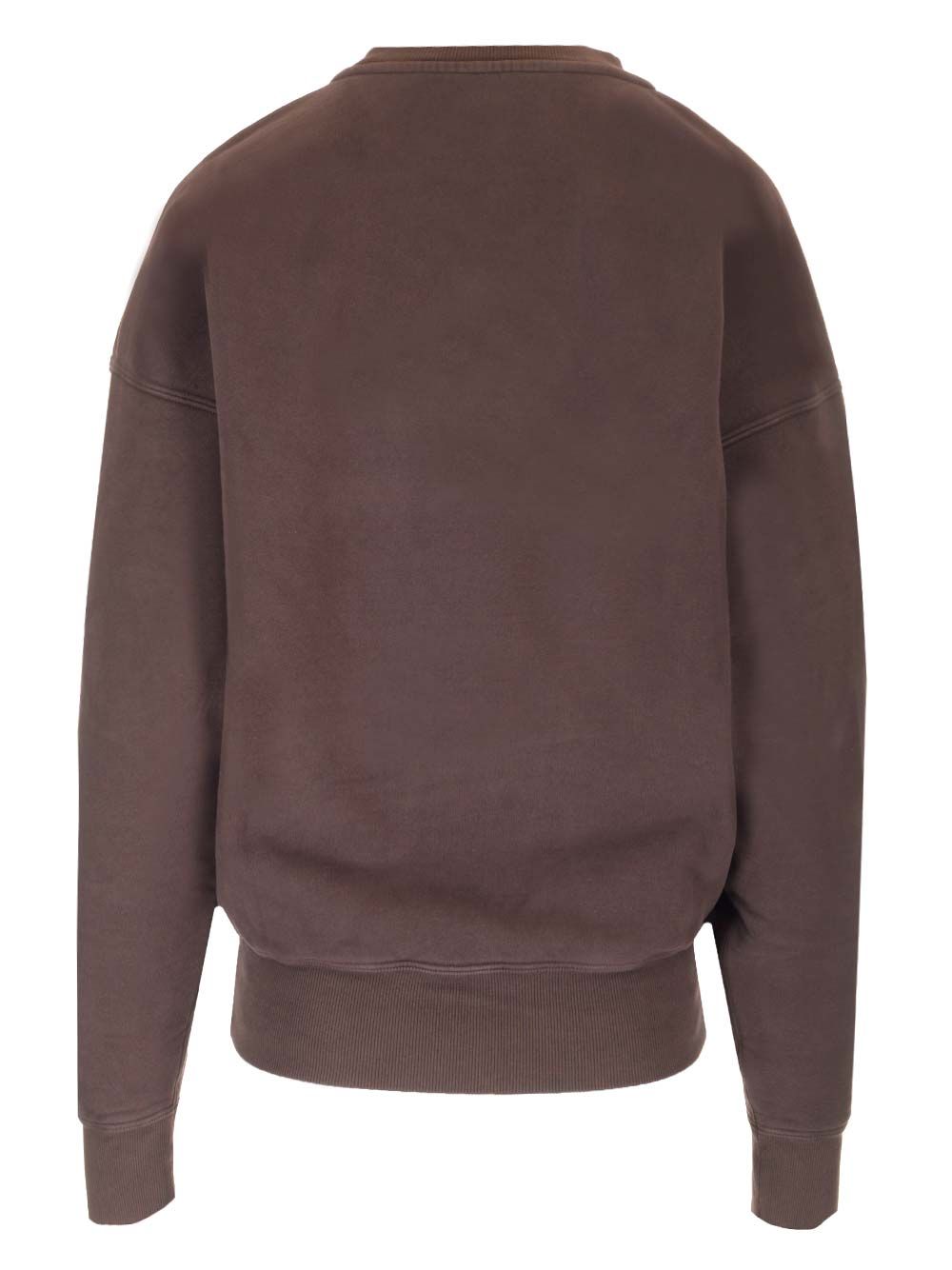 Saint Laurent Crewneck Sweatshirt Knitwear - Marrone | fff7cf2292386d03c80e6bb9b9c41e348d35943e