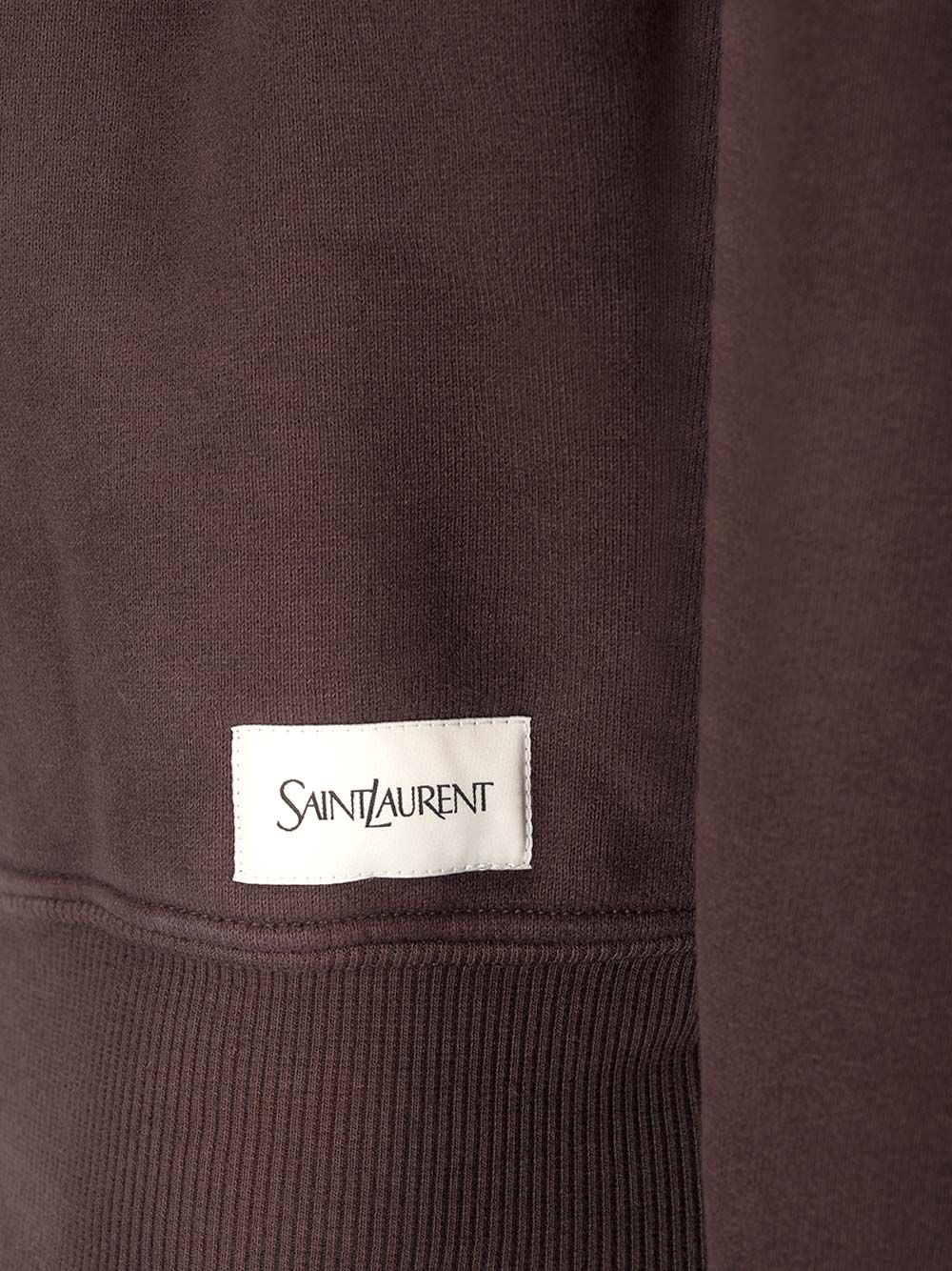 Saint Laurent Crewneck Sweatshirt Knitwear - Marrone | d3a6ab7a9a4c0e952ce695985376d6bb119b727a