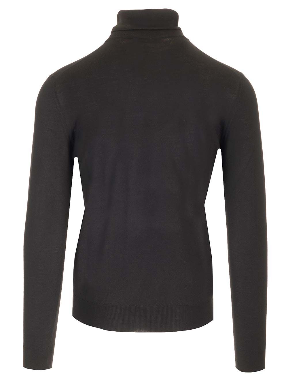 Mauro Ottaviani Wool Turtleneck Knitwear - Nero | 97334ffc1f7a4423b1d32d829bfbd90b5b014999