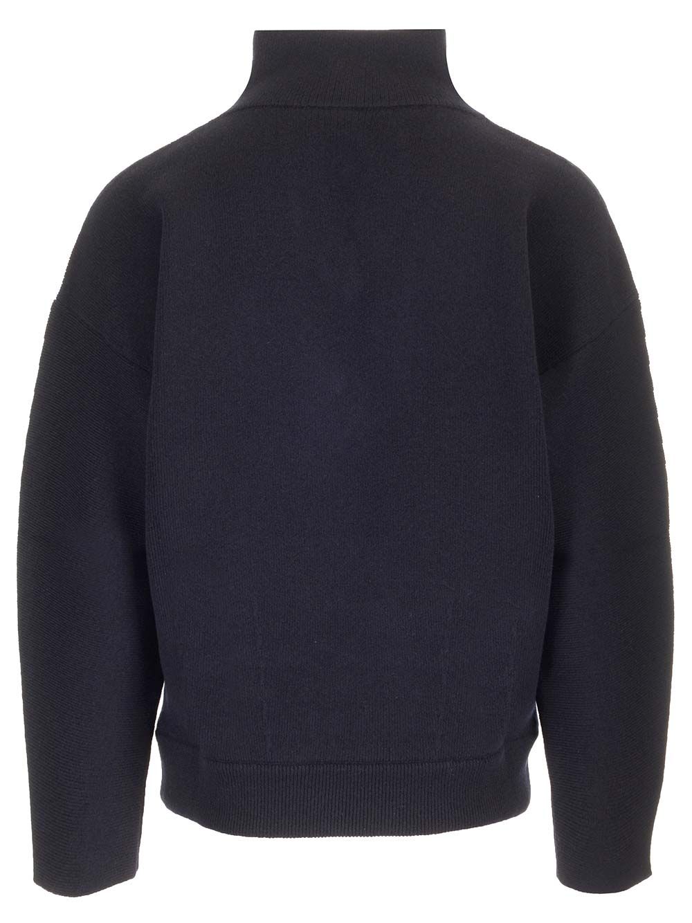 Bottega Veneta Compact Wool Sweater Knitwear - Blu | ae6e14ebd0a79edf72075c2b46eebc30789b8c64