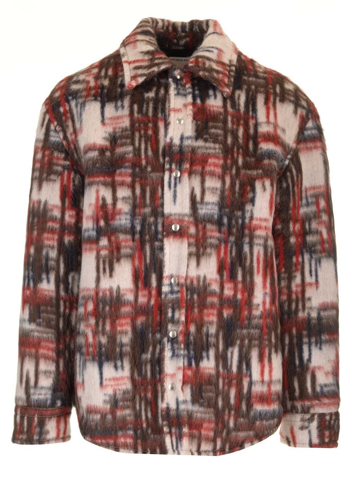Bottega Veneta Brushed Alpaca Overshirt Giacche - Multicolor | 0b4d581f0a8e10a274bca0ba1e04454ceef38fd9