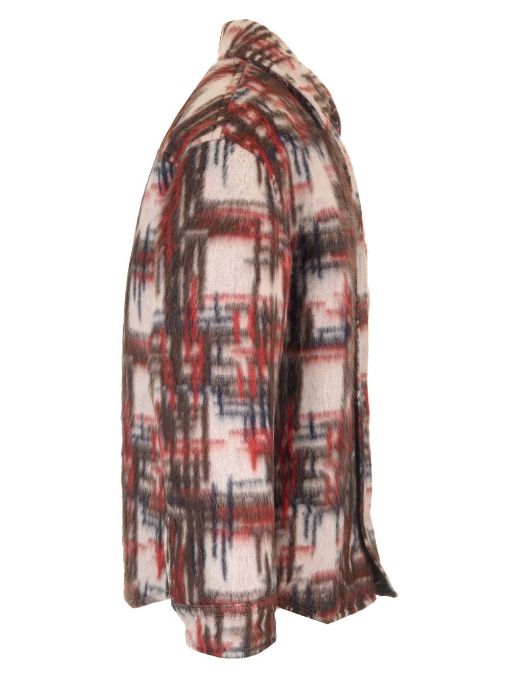 Bottega Veneta Brushed Alpaca Overshirt Giacche - Multicolor | 0f60e4a3a1e80f8e253ee781ff472070dcd9f22c