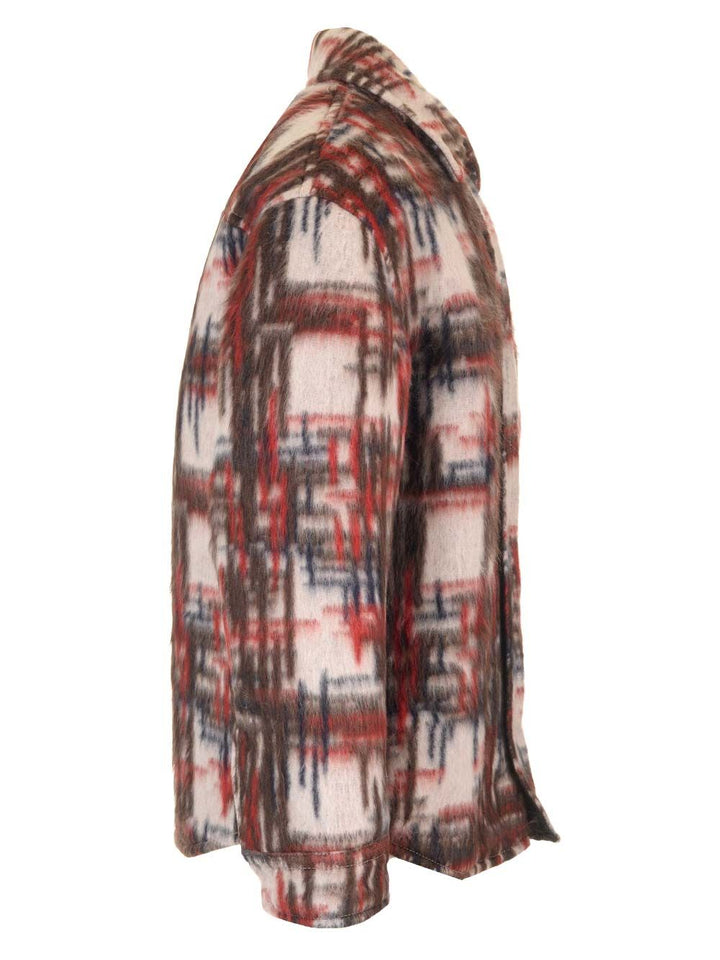 Bottega Veneta Brushed Alpaca Overshirt Giacche - Multicolor | 0f60e4a3a1e80f8e253ee781ff472070dcd9f22c