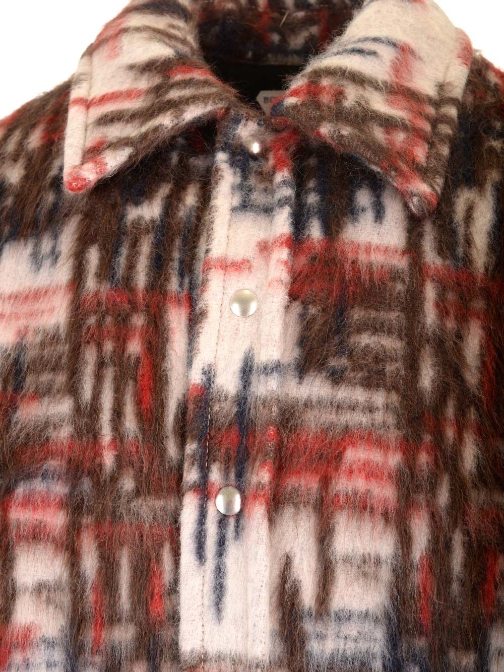 Bottega Veneta Brushed Alpaca Overshirt Giacche - Multicolor | fda575a055c0dad0cea4c0c90ba6cb6ed99d14ce