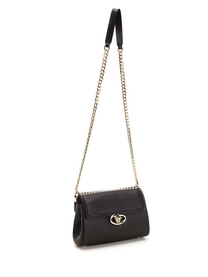 Valentino Garavani Deluxe Nappa Shoulder Bag Shoulder Bags - Nero | da34476d789b5cac40afbe73dd871743f60e0e57