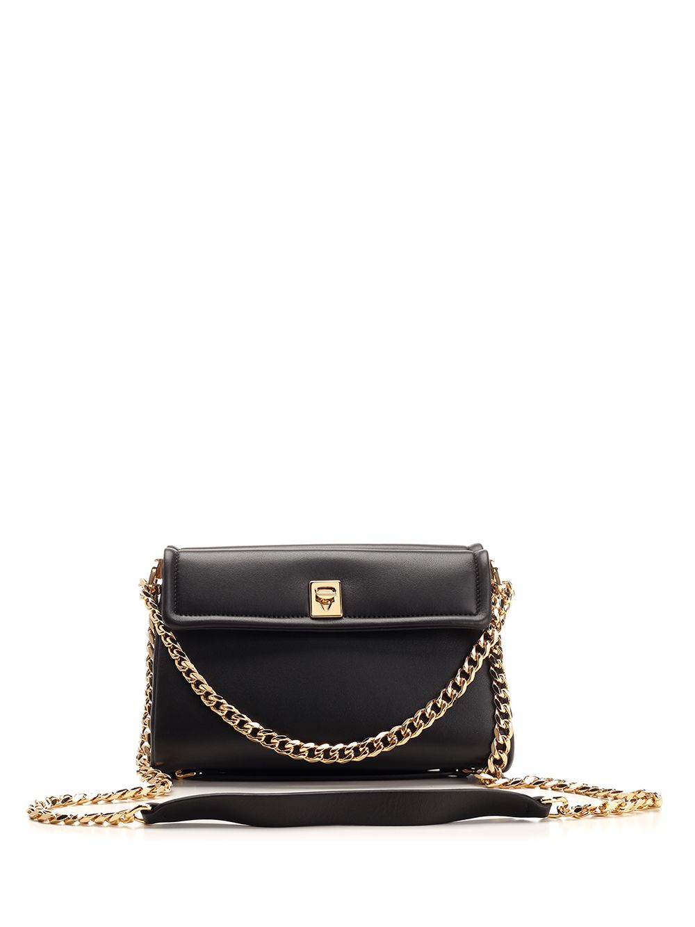 Valentino Garavani Deluxe Nappa Shoulder Bag Shoulder Bags - Nero | a8a1c37a47b323578942a5a28f91df382b37ec54