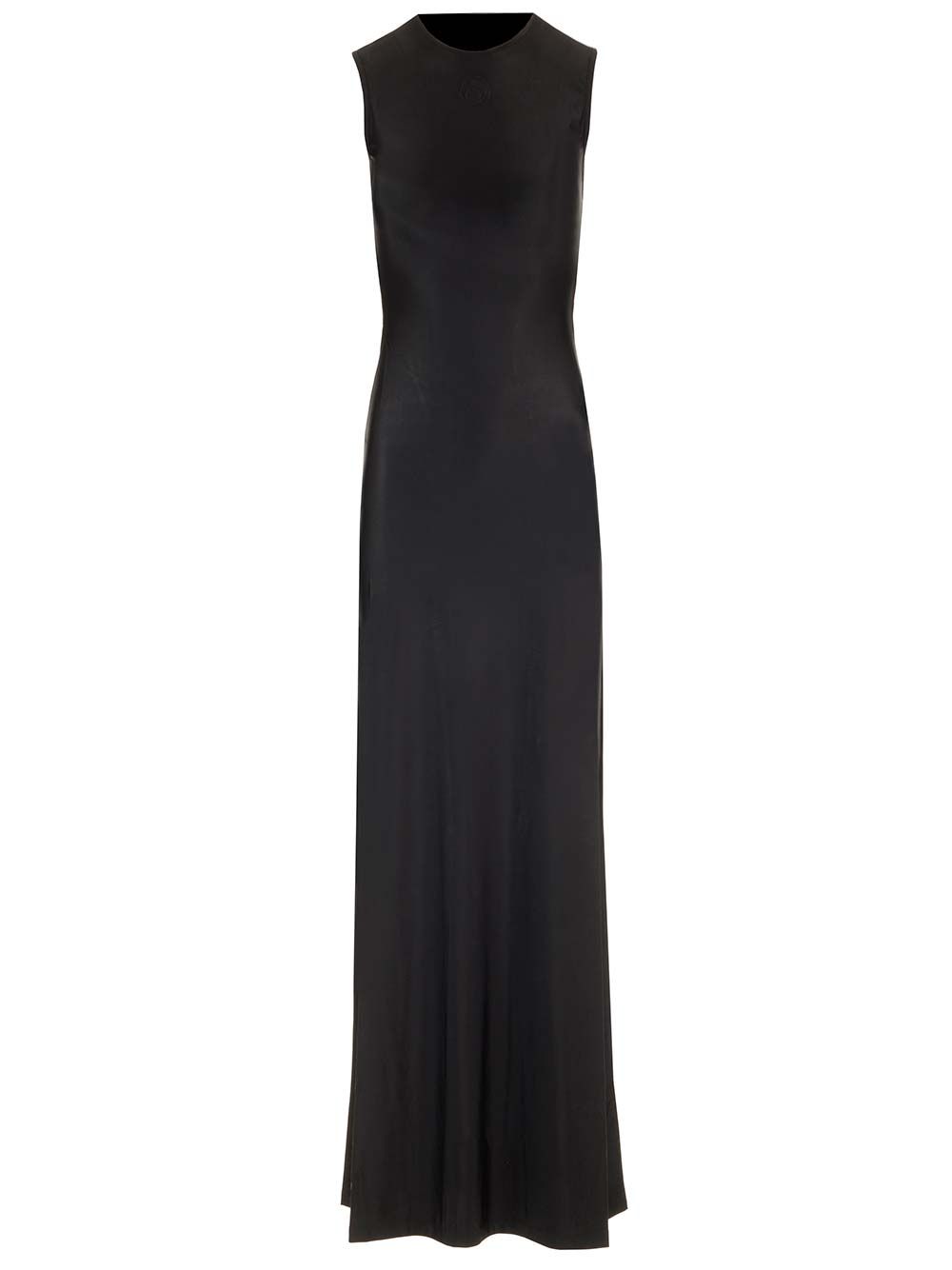 Marine Serre Jersey Midi Dress Abiti - Nero | 4a1099af2f01e925ed577f2c9c93b56a75220853