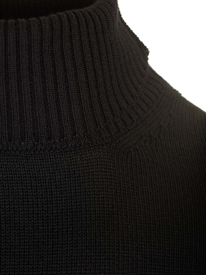 Ballantyne Merino Wool Turtleneck Knitwear - Nero | cbdcffdf93ed2756726ceadf3bf4928bb7028448