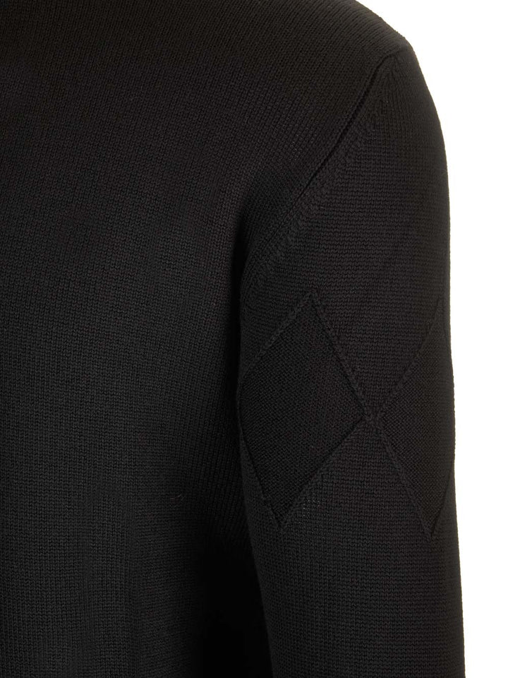 Ballantyne Merino Wool Turtleneck Knitwear - Nero | 5a7ff035e3ab509985b9513fc3d1dfbe66cd5c11
