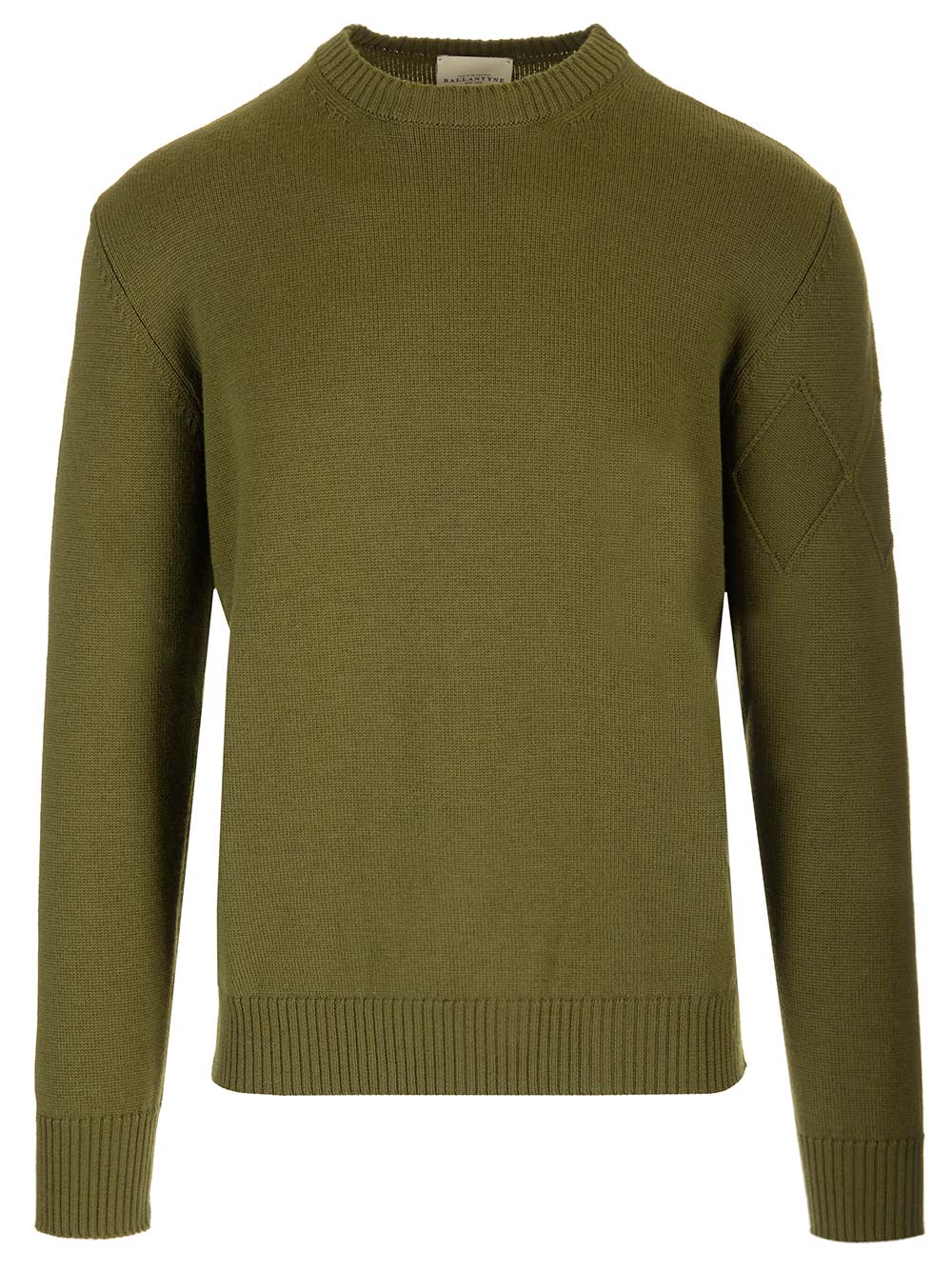 Ballantyne Cotton And Cashmere Sweater Knitwear - Verde | 7b5b7531ce8aeb02e4d9ca54e89b33831e3e06a4