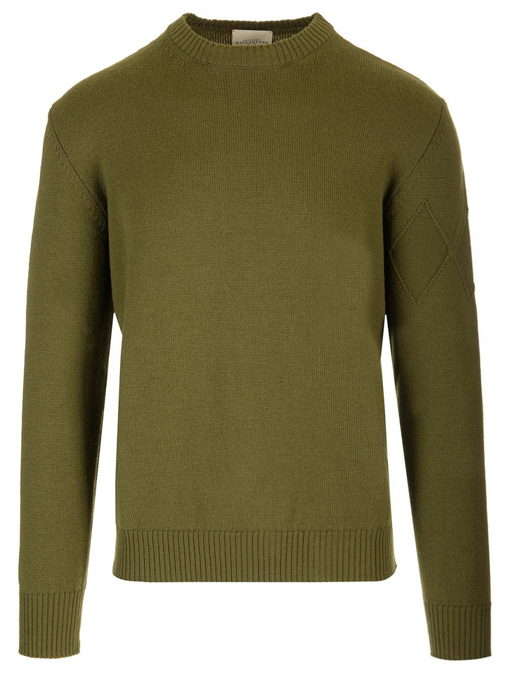 Ballantyne Cotton And Cashmere Sweater Knitwear - Verde | 7b5b7531ce8aeb02e4d9ca54e89b33831e3e06a4