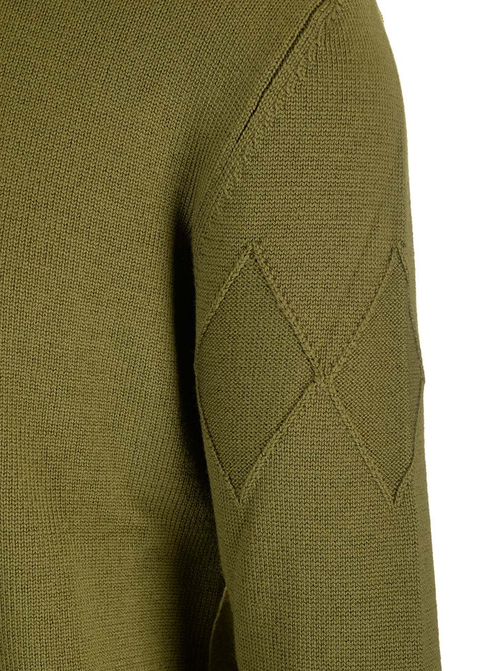Ballantyne Cotton And Cashmere Sweater Knitwear - Verde | e370f353d303a43a3d4f75564e521f653e46f223