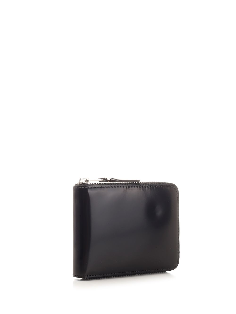 Comme Des Garcons Wallet Black Leather Wallet Small leather goods - Nero | 58c416a0d0341ac92d4e070e56ad07622dc49626