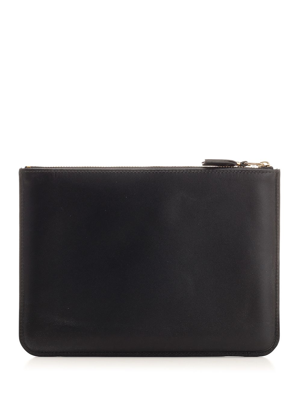 Comme Des Garcons Wallet Black Leather Pouch Small leather goods - Nero | d27362800407dee0856e2d61739271df537a64bf