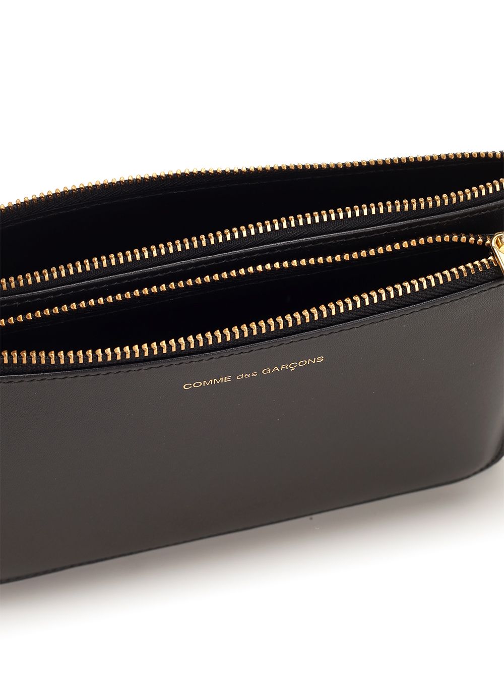 Comme Des Garcons Wallet Black Leather Pouch Small leather goods - Nero | 9b73cba9c207c7127d6d8bfbbf061dcd8fba2faf