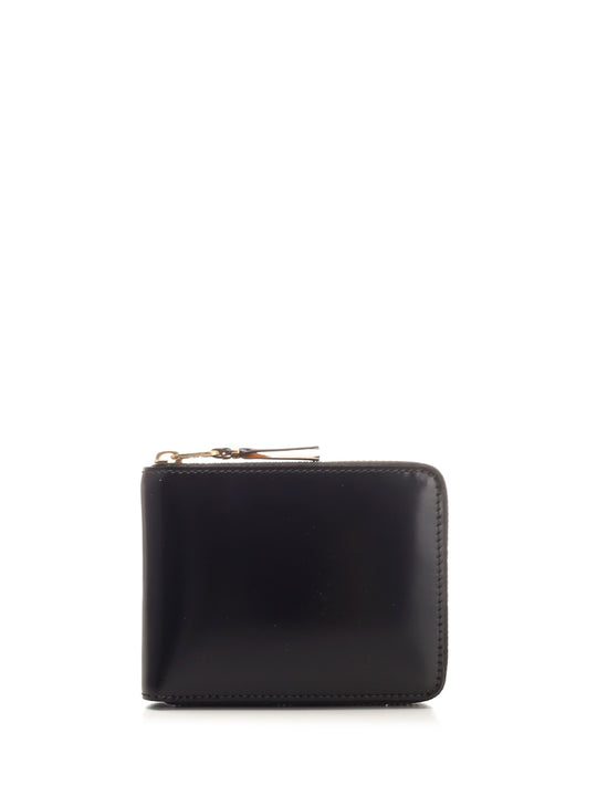 Black Leather Wallet Wallets Oro