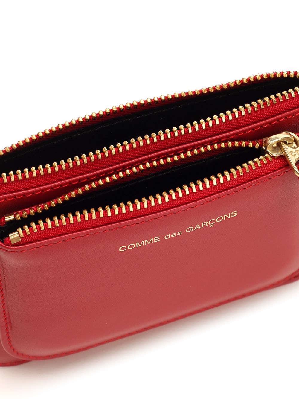 Comme Des Garcons Wallet Small Red Leather Coin Purse Small leather goods - Rosso | 7f5e7c520d1270927ec5dda06d05e8ad9a1aa14e