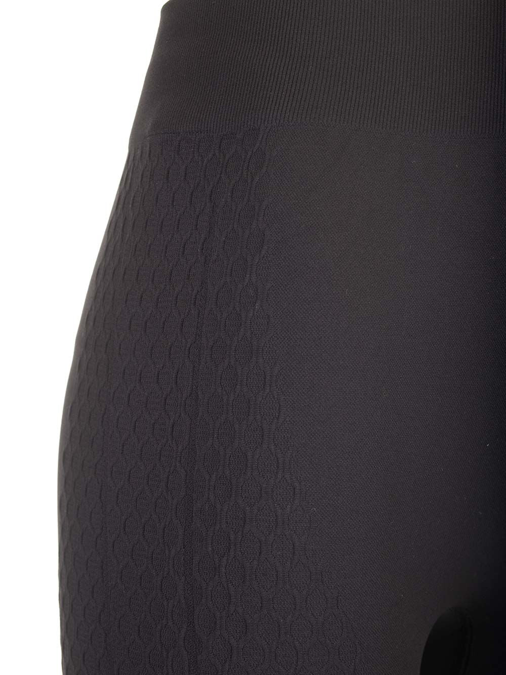Mm6 Maison Margiela Thermal Leggings Trousers - Nero | 220f54fd7b1bd3d76e1975eed1ff0be24aa0e63c