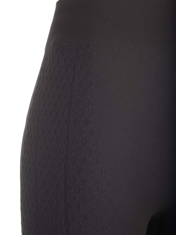 Mm6 Maison Margiela Thermal Leggings Trousers - Nero | 220f54fd7b1bd3d76e1975eed1ff0be24aa0e63c