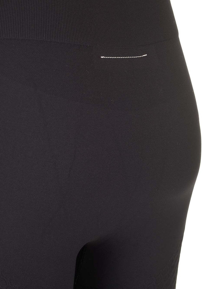 Mm6 Maison Margiela Thermal Leggings Trousers - Nero | bbb8121ebcc16b01a28769d43c20e6f3ff1713ef