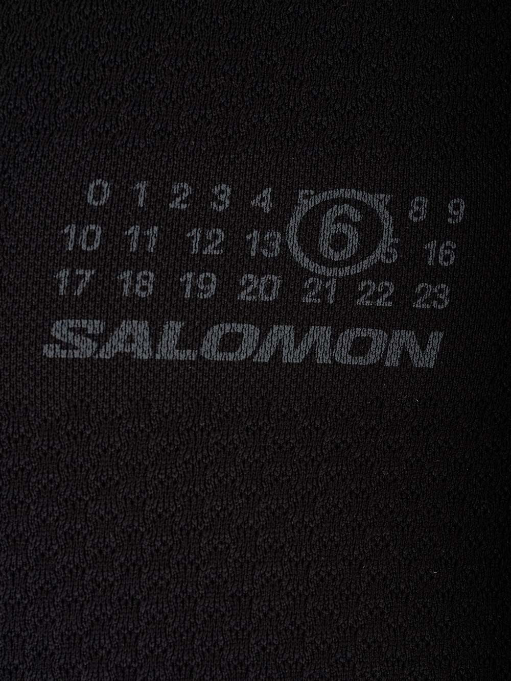 Mm6 Maison Margiela Mm6 X Salomon Gore-Tex Long Sleeve T-Shirt Knitwear - Nero | 0bbf9764d9ca71bd752c4cf7923bb734bceba326