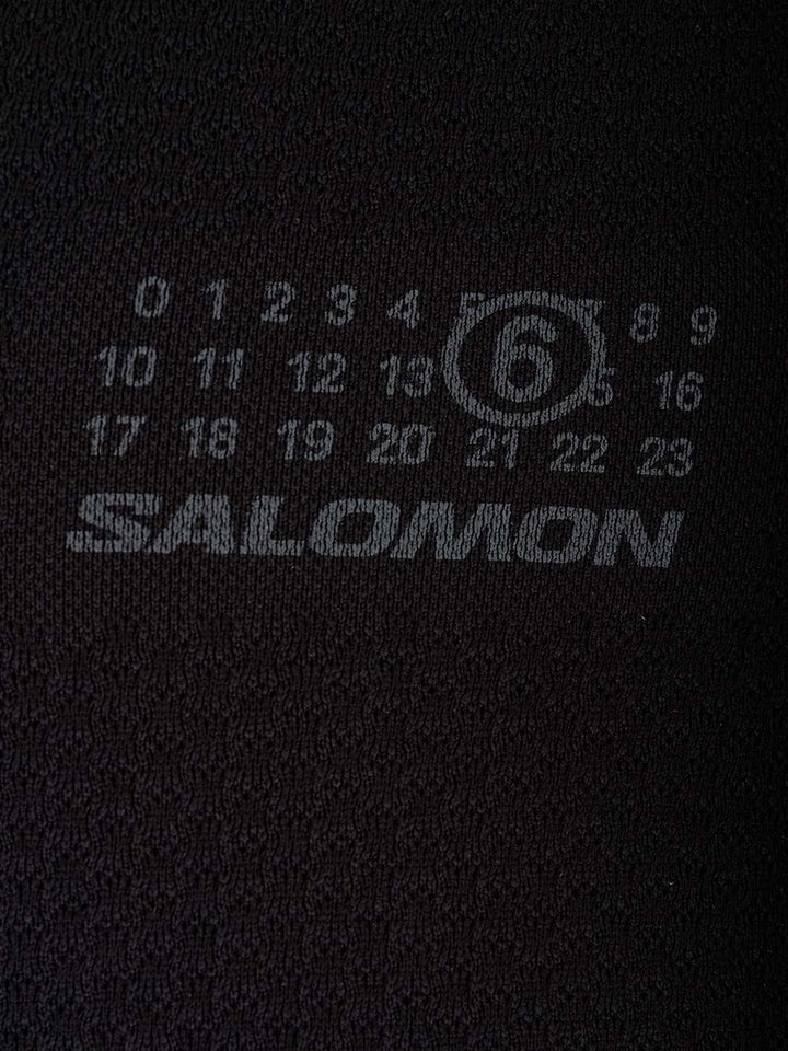 Mm6 Maison Margiela Mm6 X Salomon Gore-Tex Long Sleeve T-Shirt Knitwear - Nero | 0bbf9764d9ca71bd752c4cf7923bb734bceba326