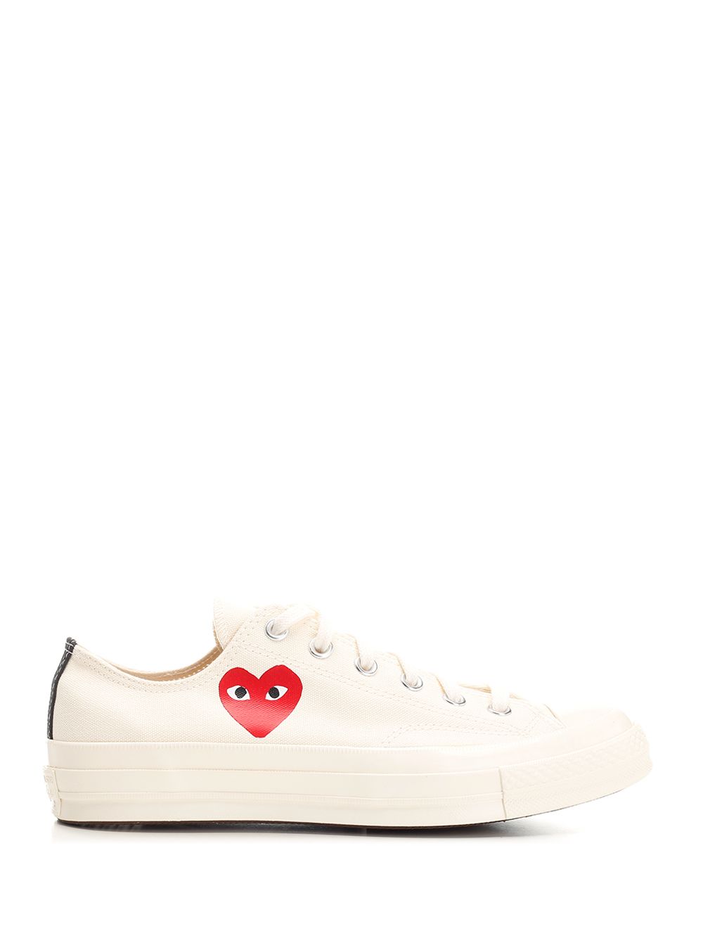 Comme Des Garcons Play Chuck Taylor All Star Sneakers - Bianco | 867e0b2ee92d0df0db237445ea86f9c33431e2c5