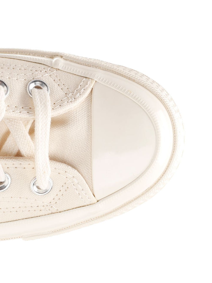Comme Des Garcons Play Converse "Chuck Taylor All Star Sneakers - Bianco | f4bc883b44013e0e6e62e8fbee1444f8789bedf1
