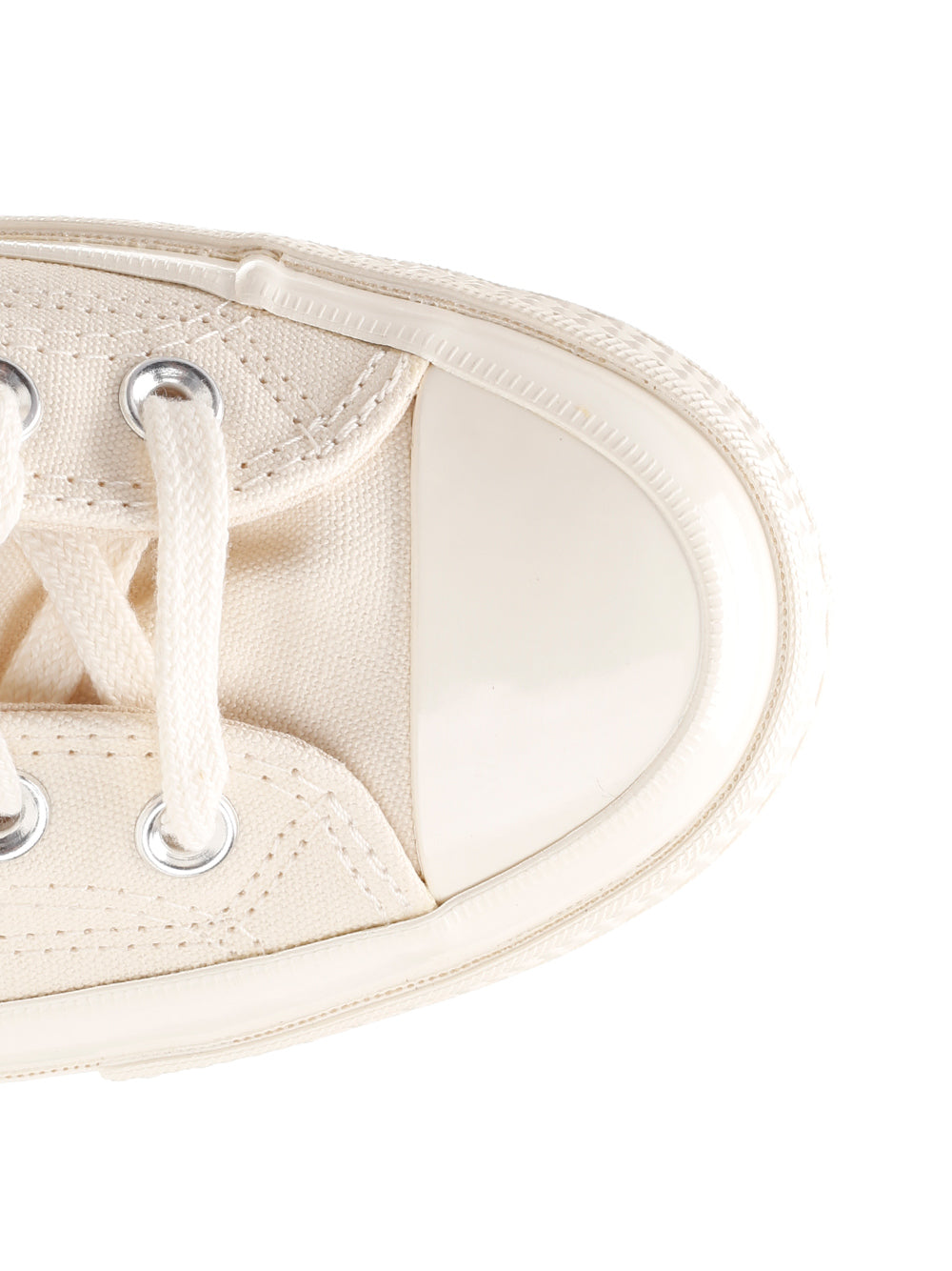 Comme Des Garcons Play Converse "Chuck Taylor All Star Sneakers - Bianco | 751bc0ac7ba73cc88272d124c2064fb2c604c6fd