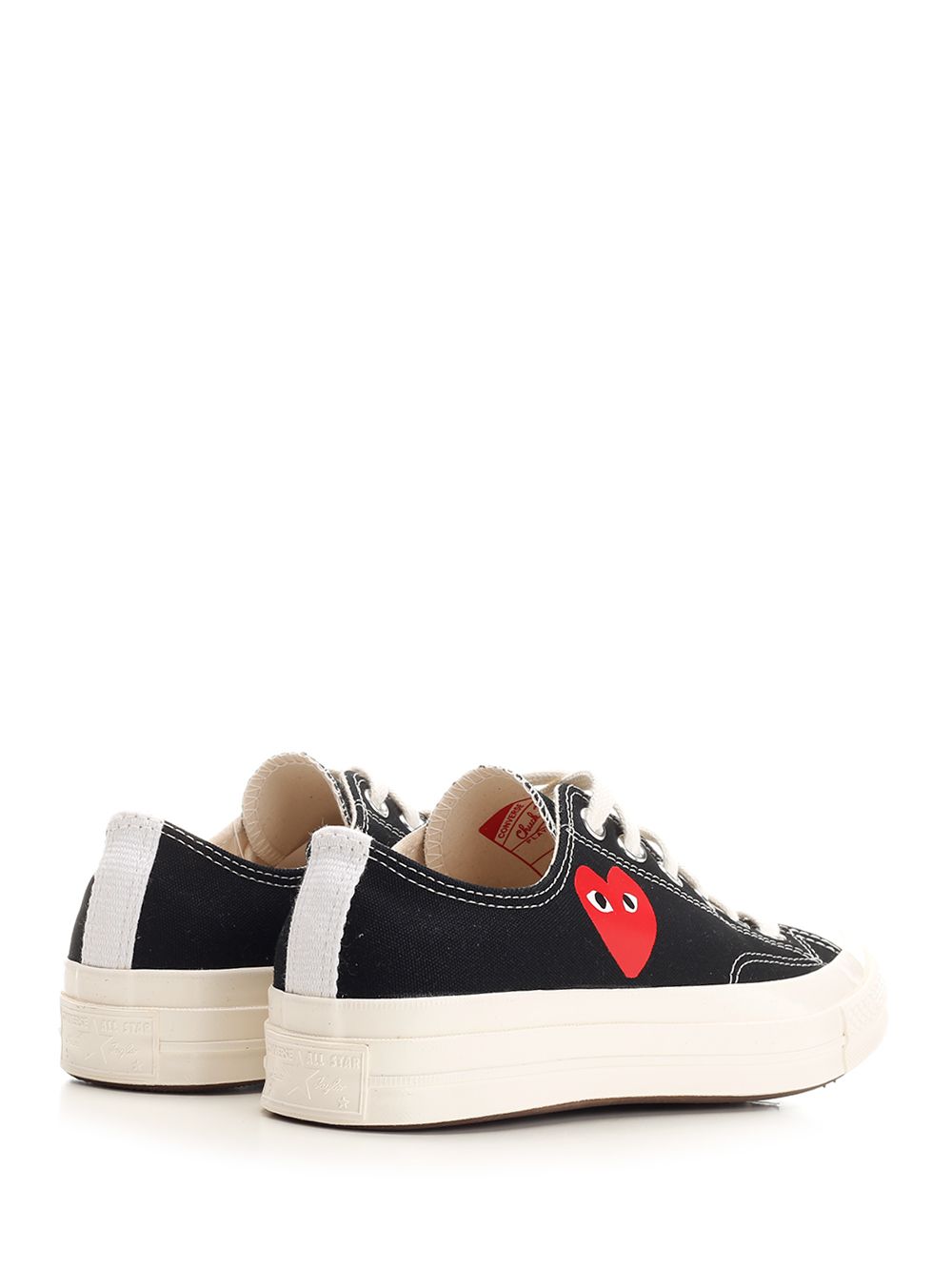 Comme Des Garcons Play Chuck Taylor All Star Sneakers - Nero | 3630c1f45a9732204e8a49f8ec54fe8f16ad95f2