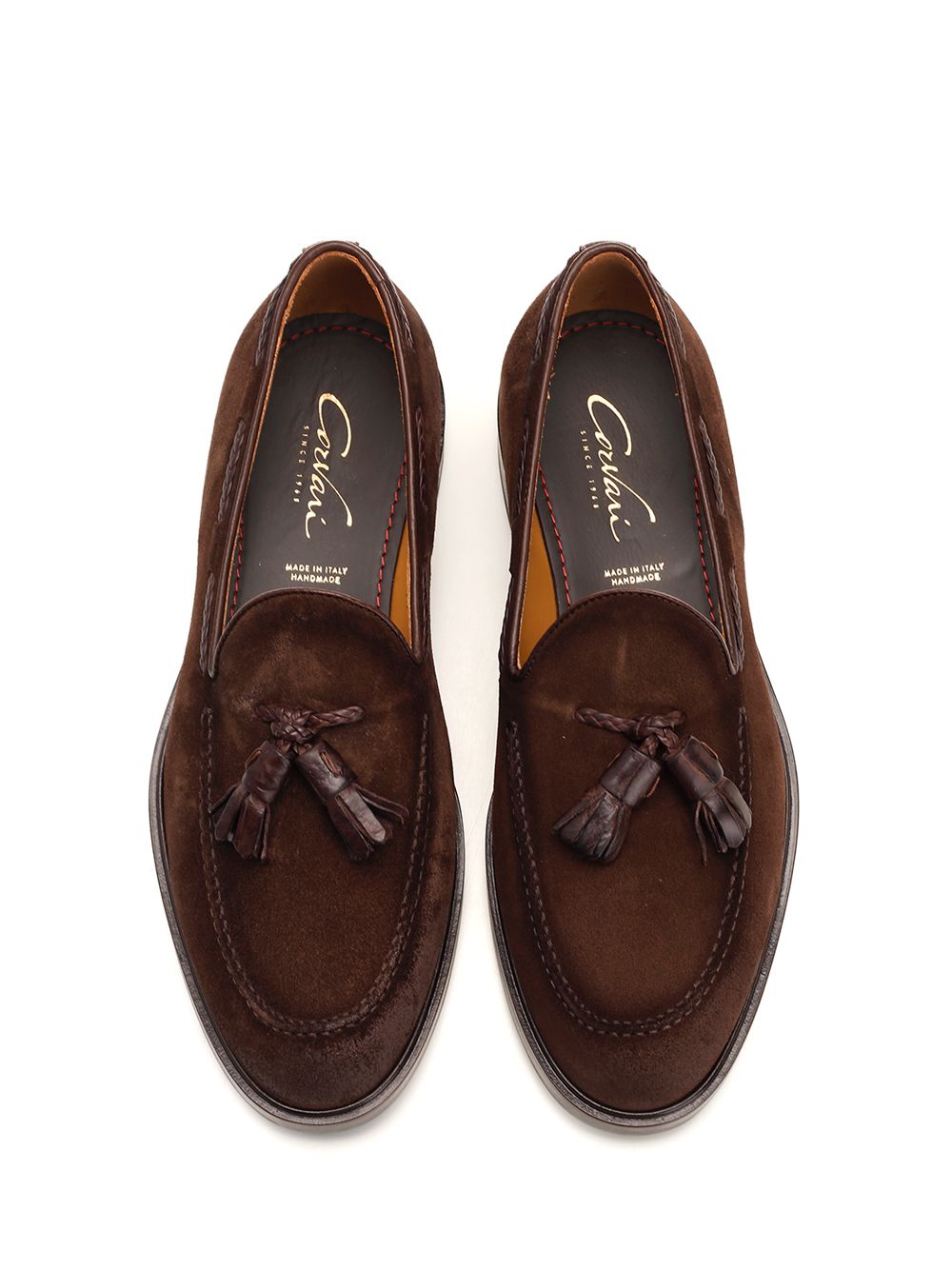 Corvari Suede Moccasin Mocassini - Marrone | b948710cf772c4d278b3c60c822f8a309d2d0d7e
