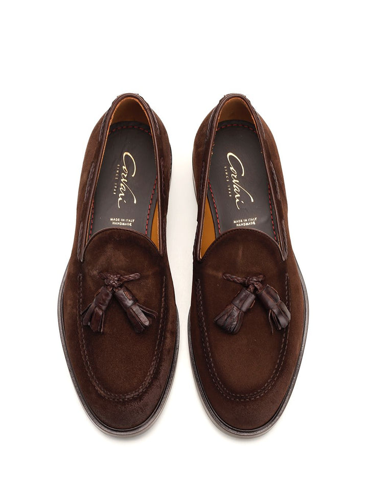 Corvari Suede Moccasin Mocassini - Marrone | b948710cf772c4d278b3c60c822f8a309d2d0d7e