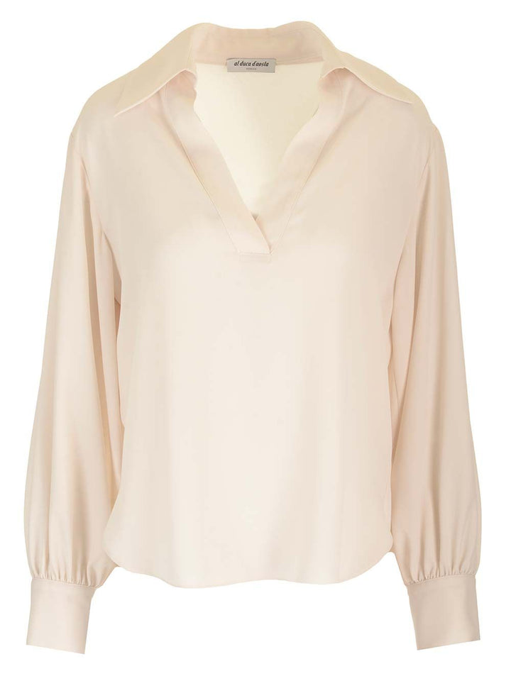 Al Duca D'Aosta Long-Sleeved Top Gonne - Bianco | 84e770fb9dff42aedfb2fcb44b20955b3a778603