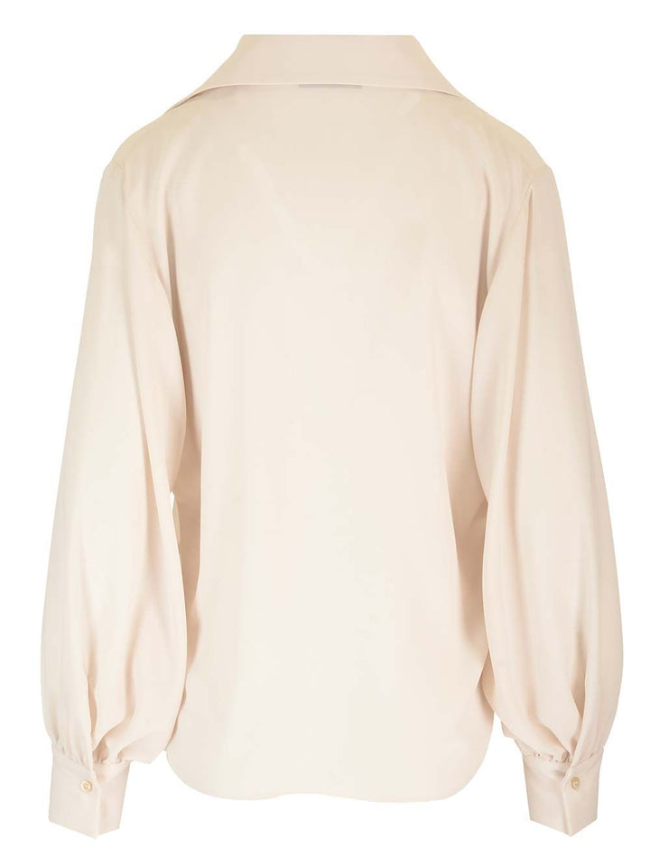 Al Duca D'Aosta Long-Sleeved Top Gonne - Bianco | 14b050646a15b84ff2bc9e9ba07815ff148f2c4c
