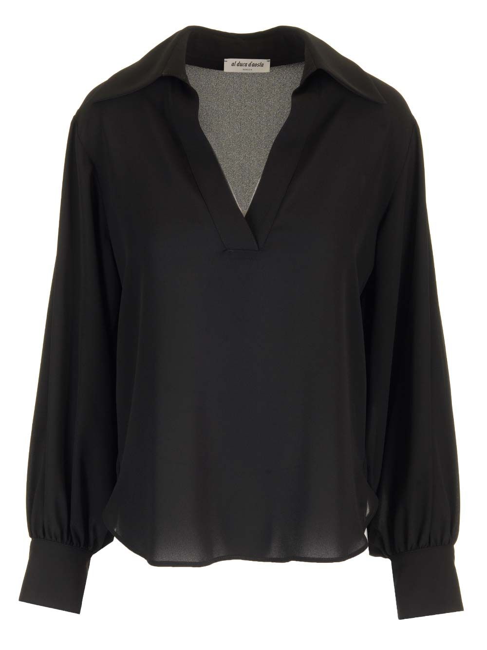 Al Duca D'Aosta Long-Sleeved Top Gonne - Nero | a01b6237e01106536fa16a3850b7c193a93fbe35