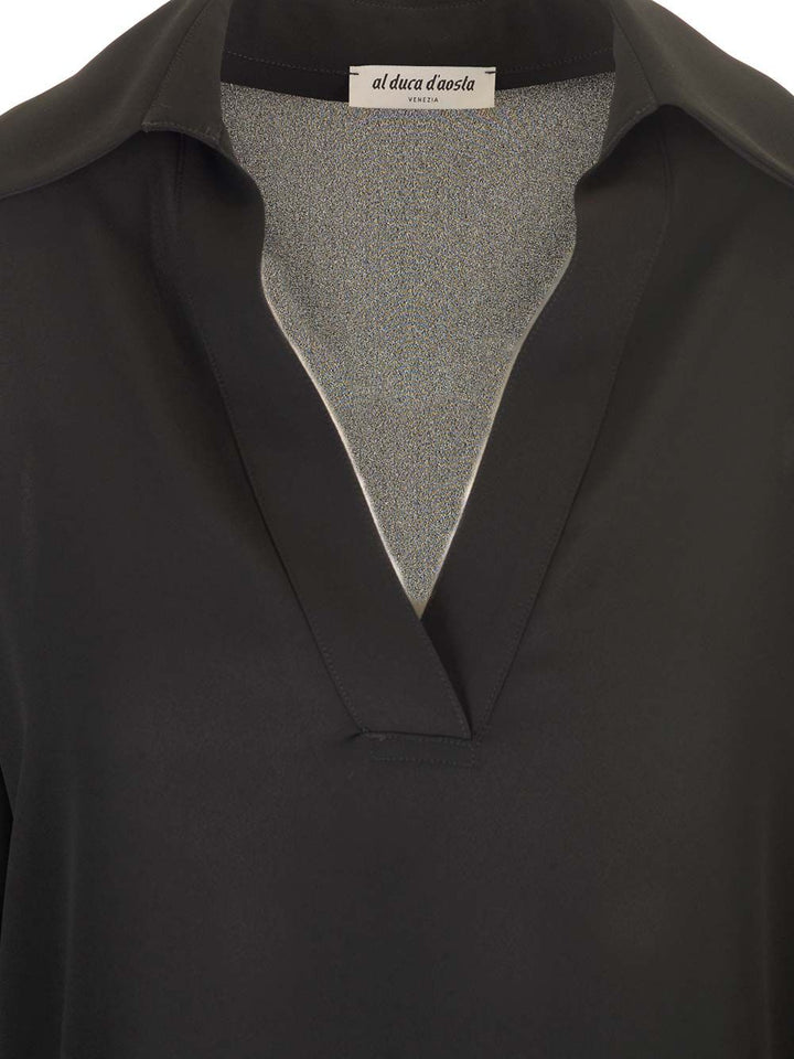 Al Duca D'Aosta Long-Sleeved Top Gonne - Nero | 7675c40e85949ef2a388e91f3c1830f0b3dd3ef4